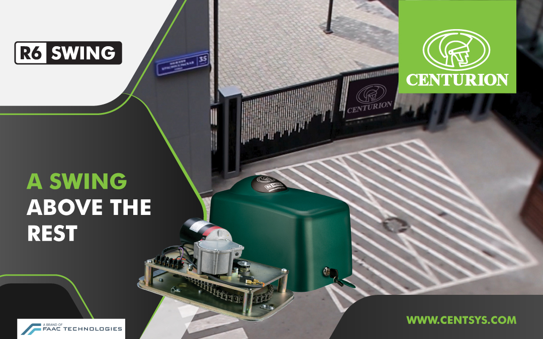 Introducing the R6 Rotary Swing Gate Motor An Operator that’s a Swing